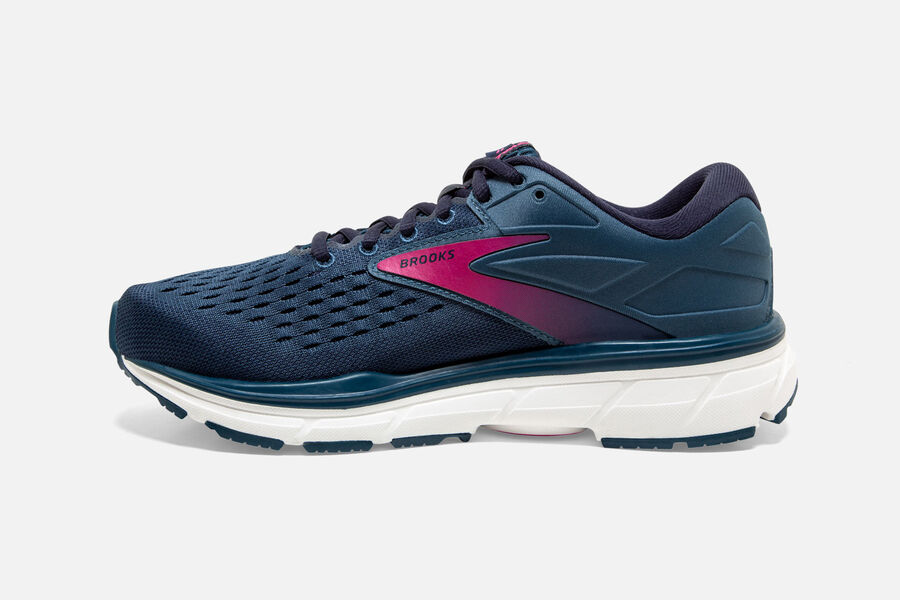 Brooks Dyad 11 Road Löparskor Dam - Marinblå/Rosa - 2069-RBIHY